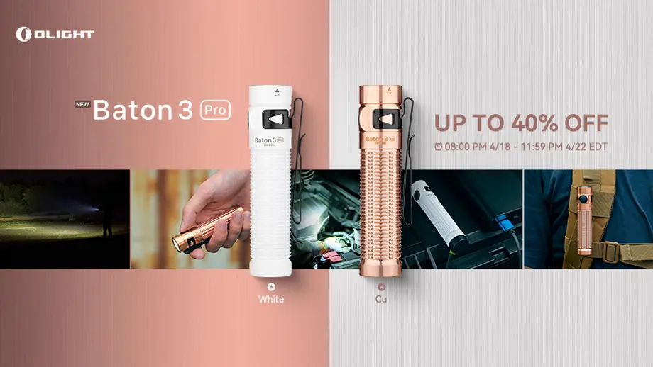 The Baton 3 Pro Now in Beautiful Cu and White!