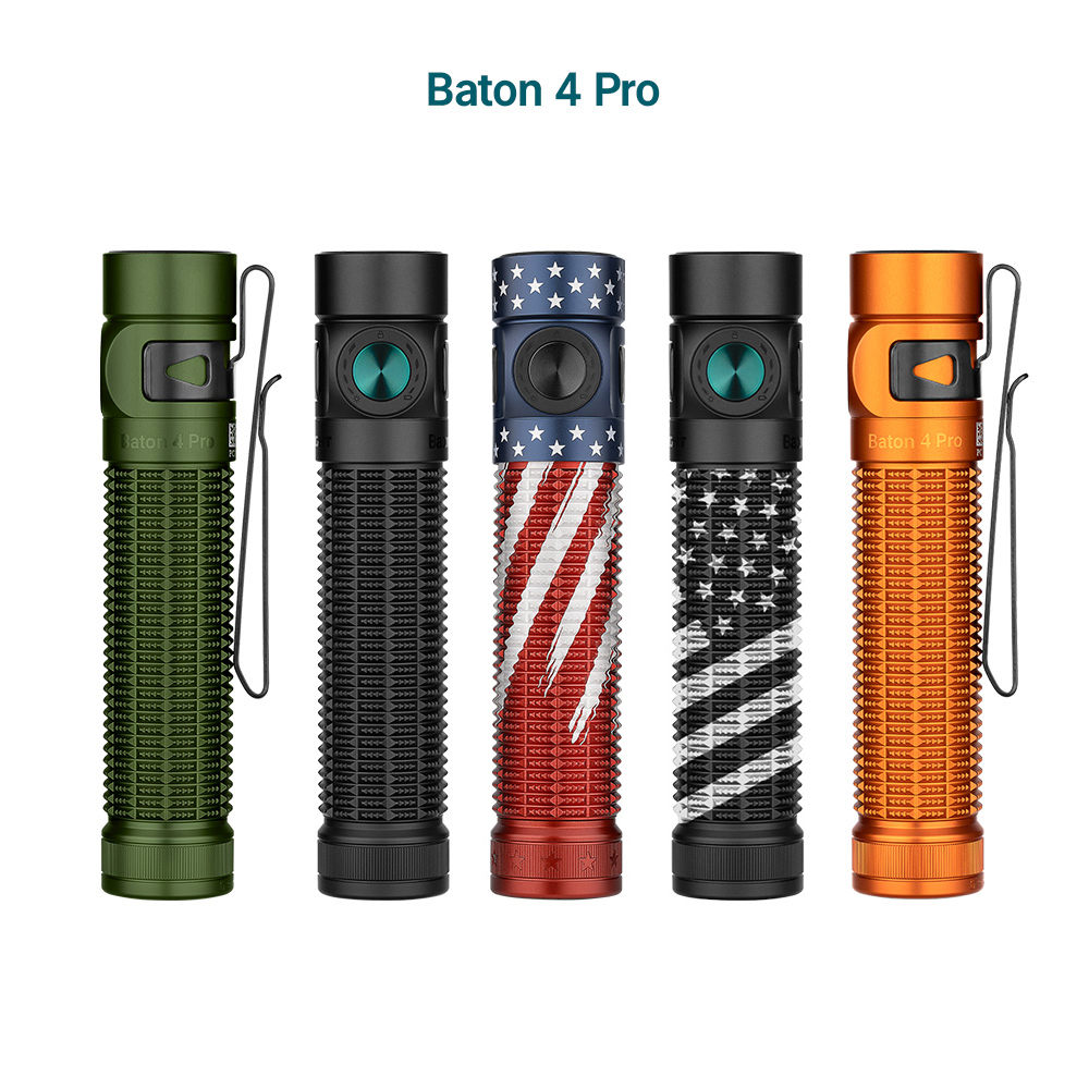 Baton 4 Pro EDC Flashlight - 1600 Lumens USB-C - Olight