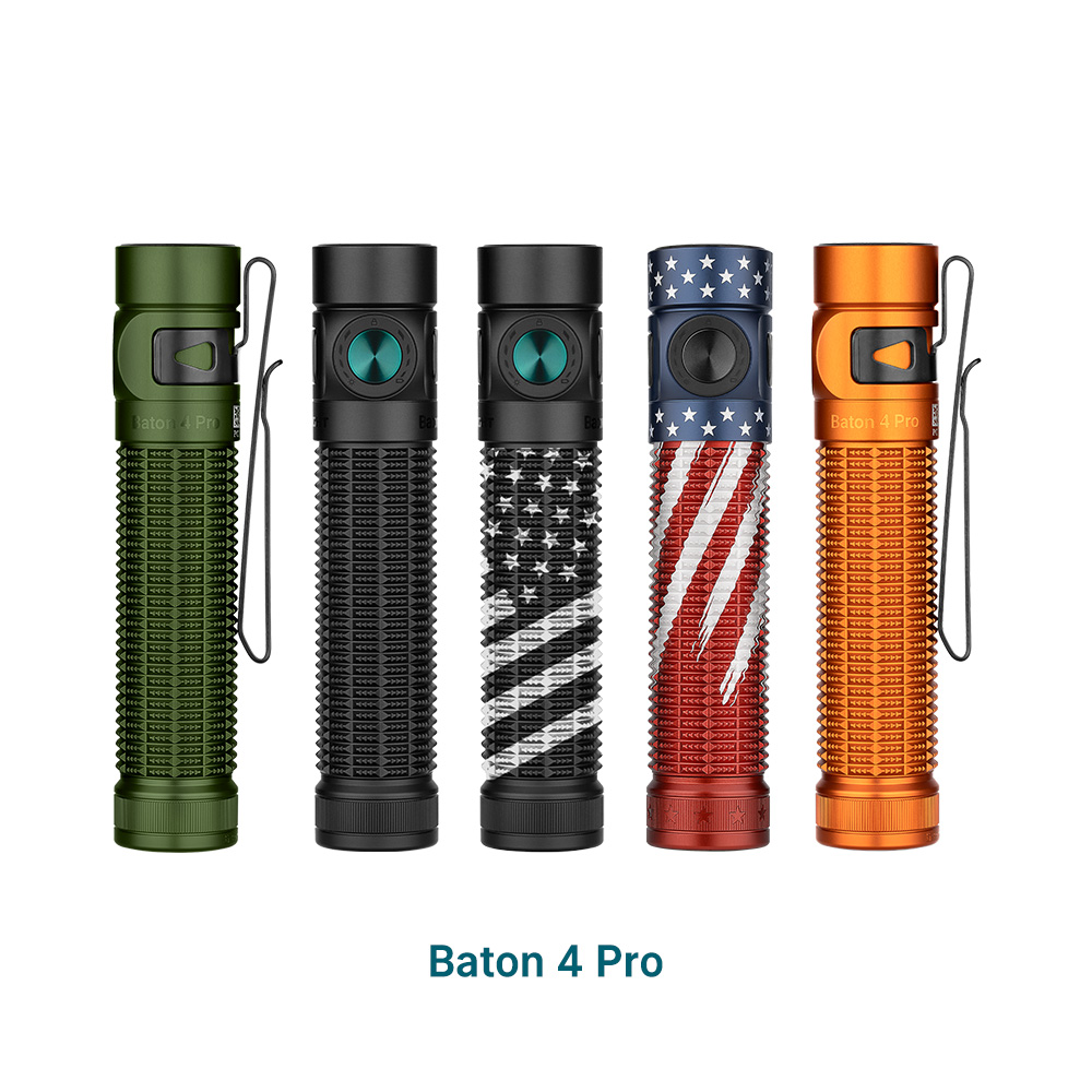 Baton 4 Pro EDC Flashlight - 1600 Lumens USB-C - Olight