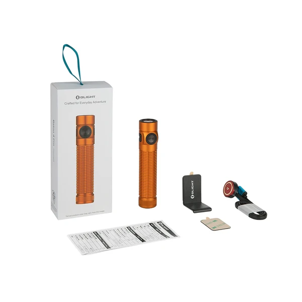オーライト olight Baton 4 Pro オレンジ　1600LM Baton 4 Pro EDC Flashlight - 1600 Lumens USB-C - Olight