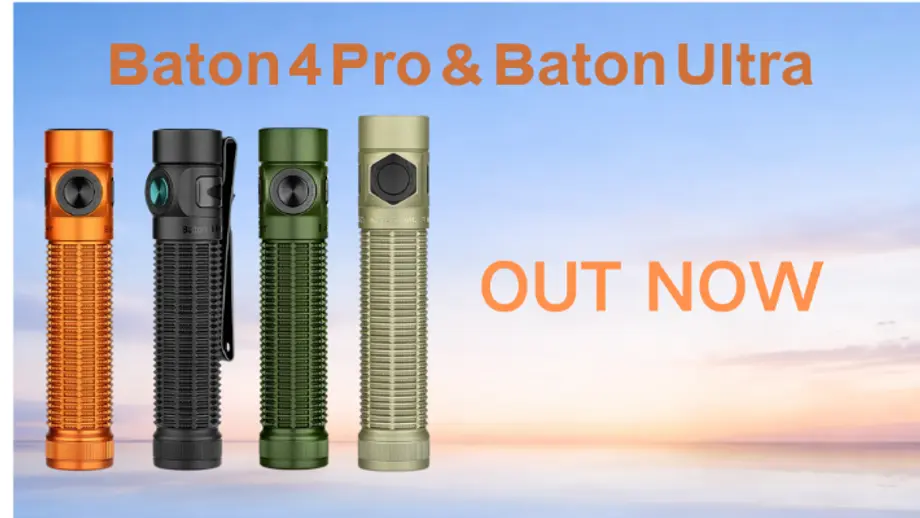 Olight Baton Ultra & Baton 4 Pro: The New Compact EDC Flashlight