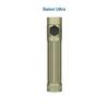 Baton Ultra military green flashlight, robust, durable, and reliable for outdoor adventures and tactical use