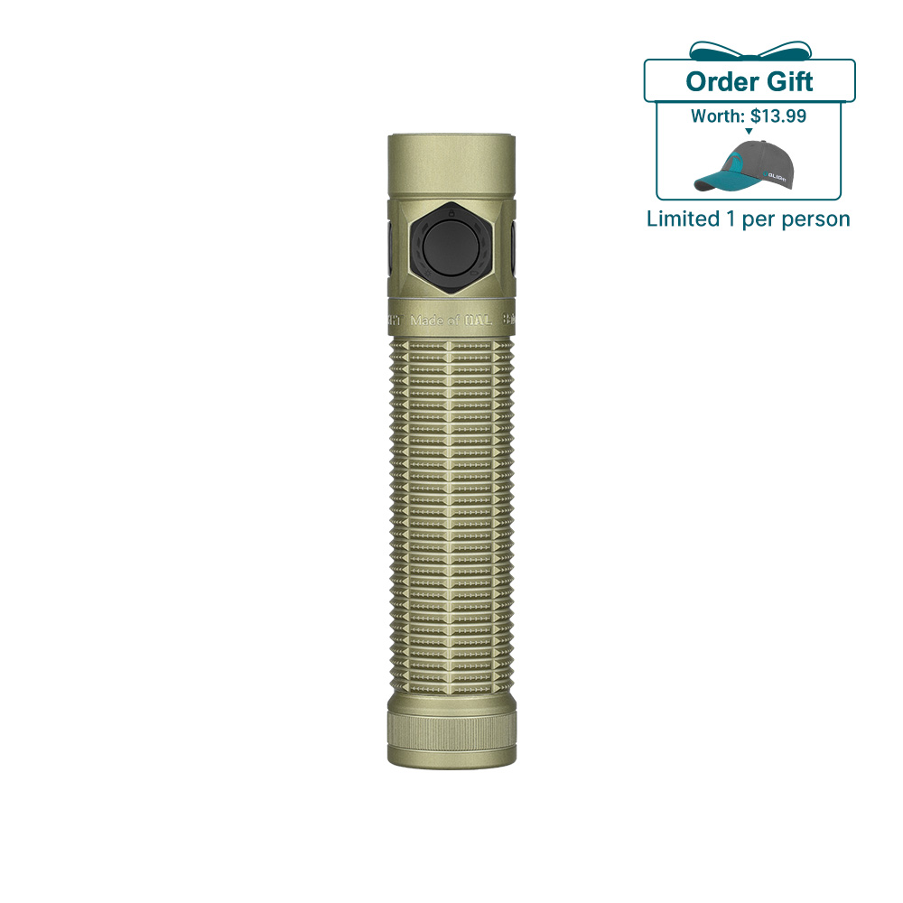 Baton Ultra / 4 Pro: Dual Switch High Lumen Compact EDC Flashlight
