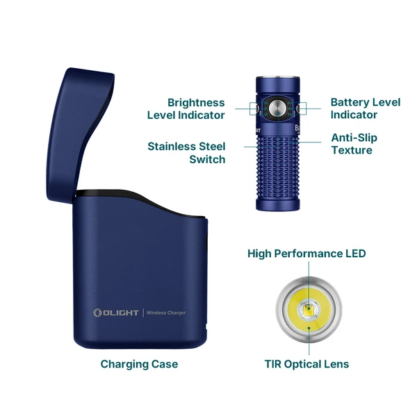Baton 4 Powerful EDC Flashlight 1300 Lumens- Olight