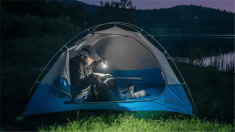 hiking flashlight for camping