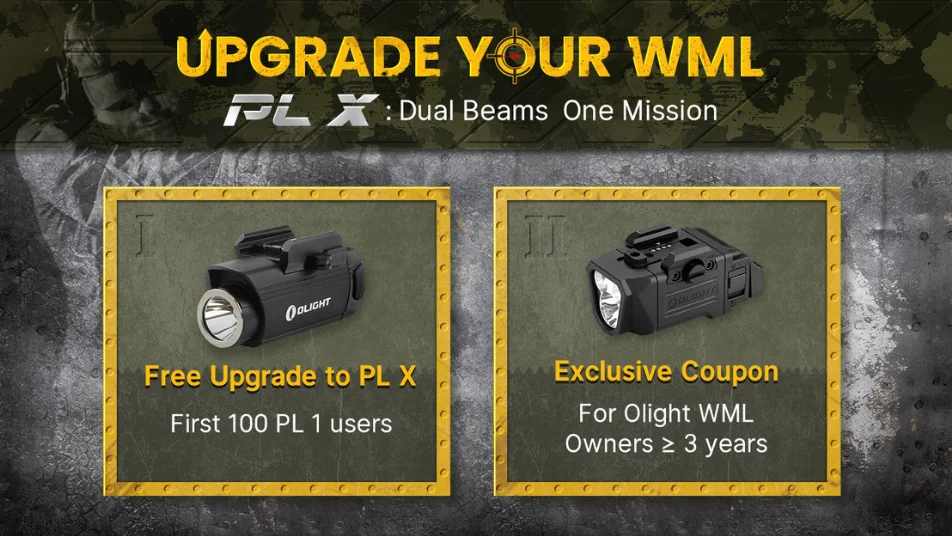 Olight "Renewed Light" Reunion: Upgrade Your WML to the PL X