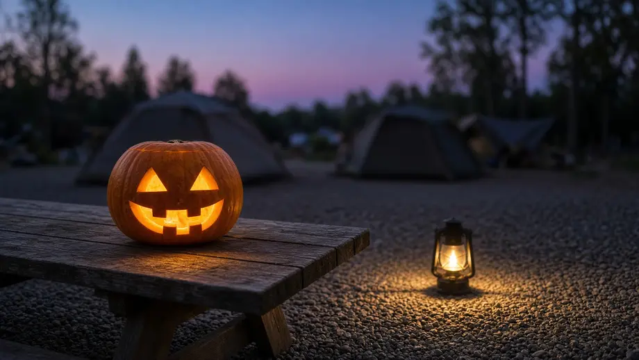 Lantern for Halloween: Lighting a Campground Trick-or-Treat Loop