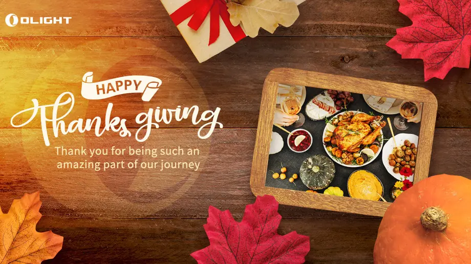 Olight 2021 Thanksgiving Day