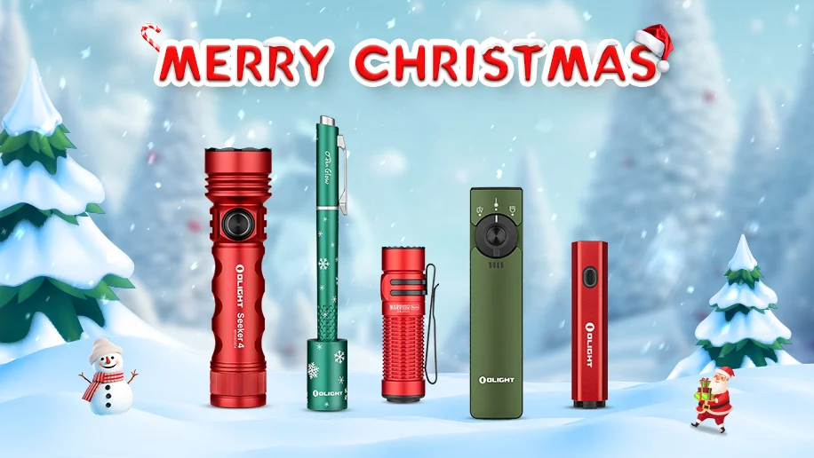 Christmas flashlights