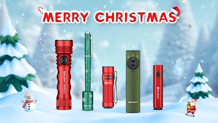 Christmas flashlights