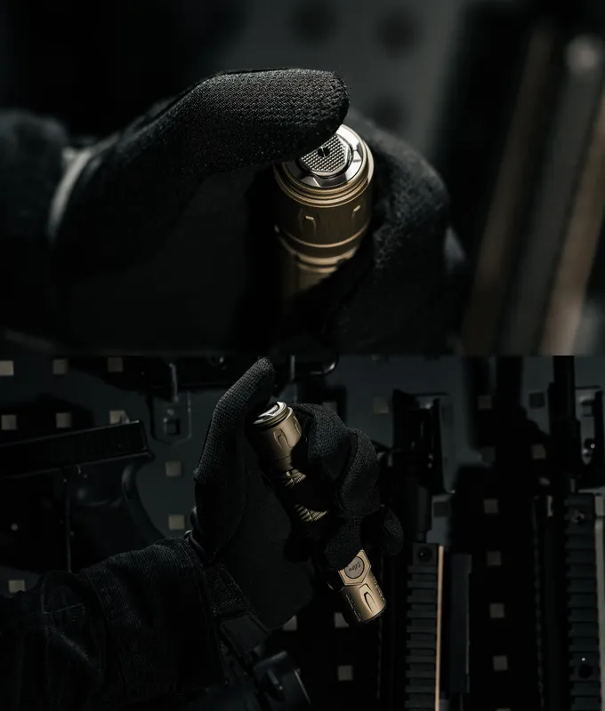 Warrior Ultra Flashlight 2500 Lumens OAL Durable Body - Olight