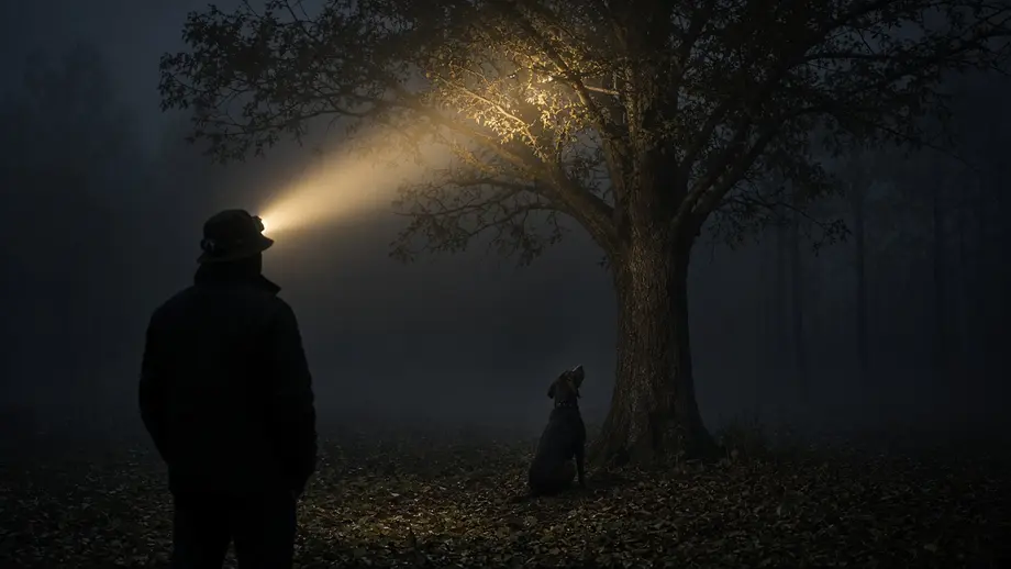 Coon Hunting Headlamp: Treeing, Eye Shine, and All-Night Runtime