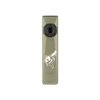 Olight Olive Green Arkfeld Ultra Flat Flashlight Front View with Bear Engraving and Central Dial for EDC Outdoor Use