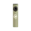 Olight Olive Green ArkPro Ultra Flat Flashlight Top View with Compass Graphic and Rotary Switch for EDC Outdoor Use