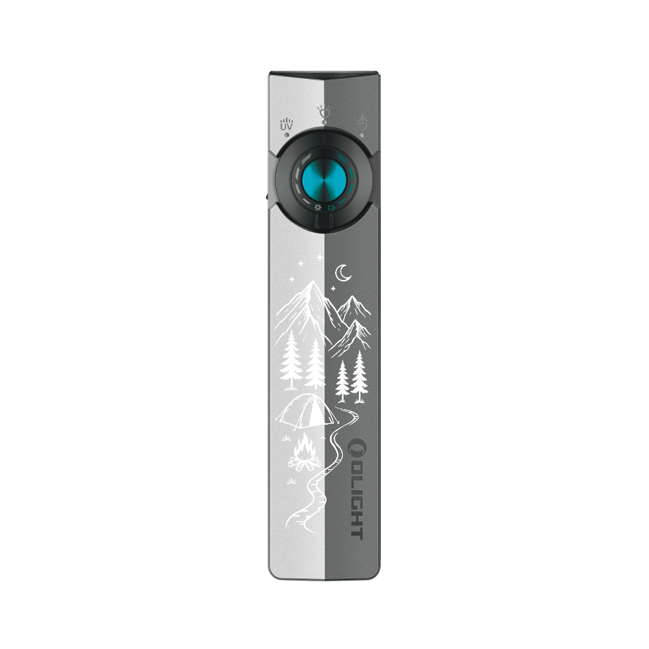 ArkPro Series ¨C Flat Unibody EDC Flashlight with Multi-Light Sources