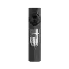 Olight Black ArkPro Ultra Flashlight Front View with American Flag Cross Design and Laser UV LED Lights for EDC Use