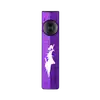 Olight Purple ArkPro Flat Flashlight featuring Halloween Witch and Cat Graphic with Laser and UV Light for EDC Use