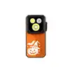 Olight Orange Oclip Halloween Edition Clip-on Light featuring Pumpkin Graphic for Hands-free EDC and Outdoor Safety use