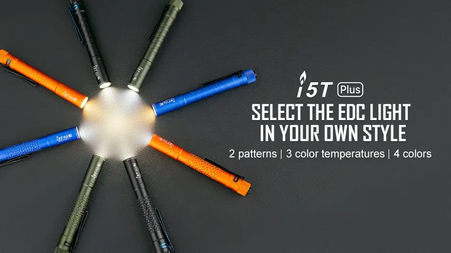 Customized for Your Specific EDC Flashlight I5T Plus