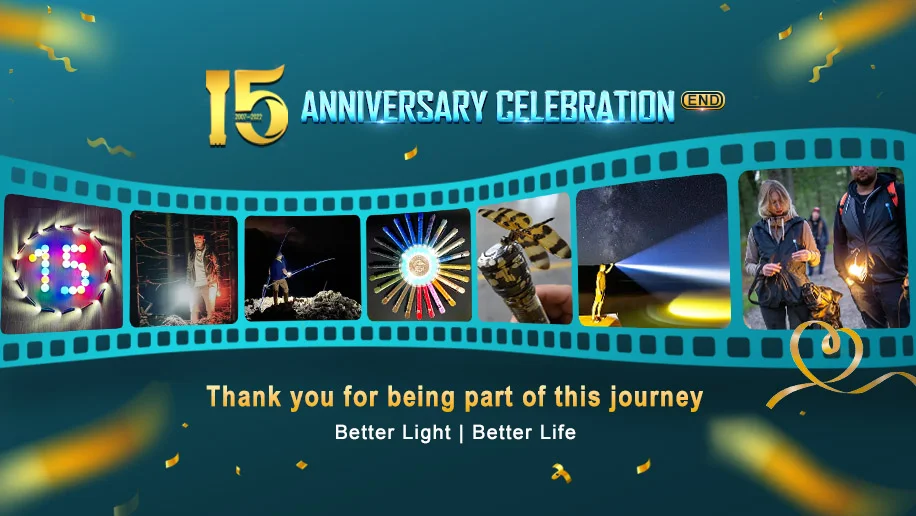 Olight 15th Anniversary Celebration Recap--Looking back and forward to the future!