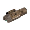OLIGHT BALDR Pro R FDE tactical weapon light with green laser and LED flashlight