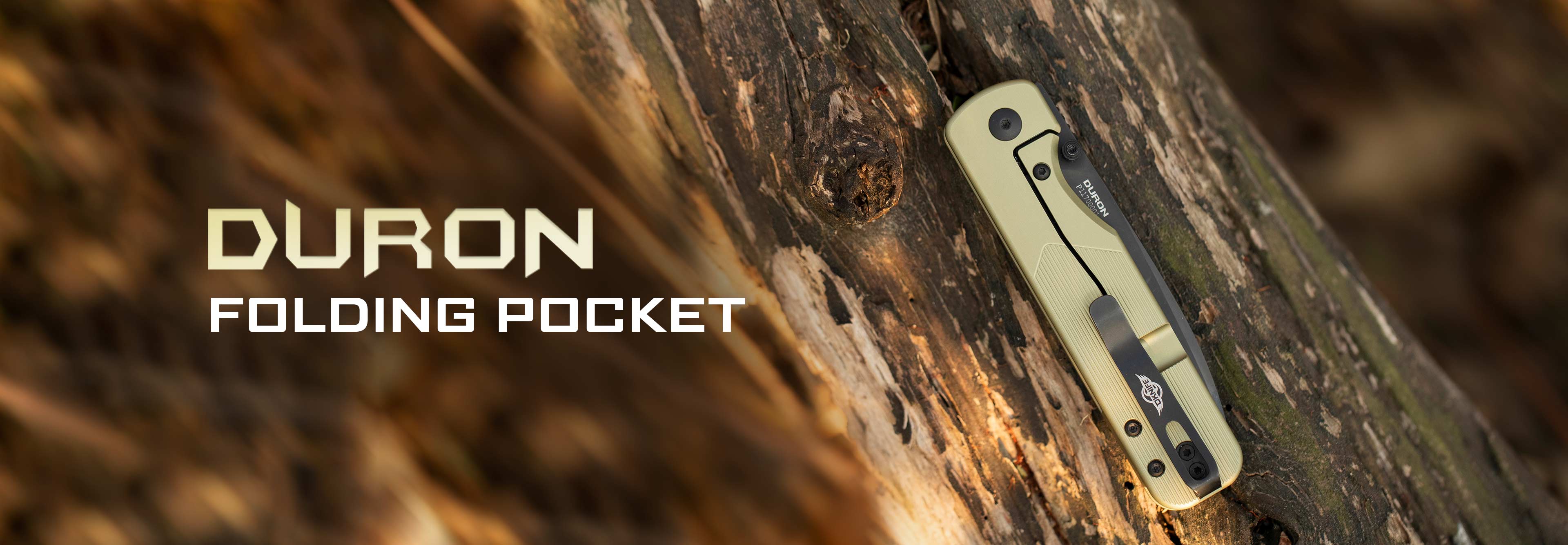 Duron Nitro V Folding Knife O Aluminum Pocket EDC Tactical Knife 