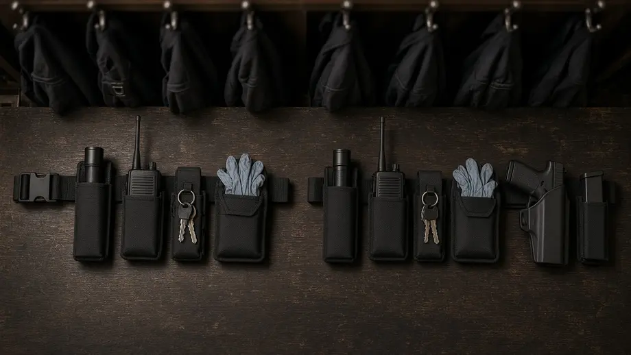 Duty Belt Setup for Security Officers: Armed vs Unarmed Posts
