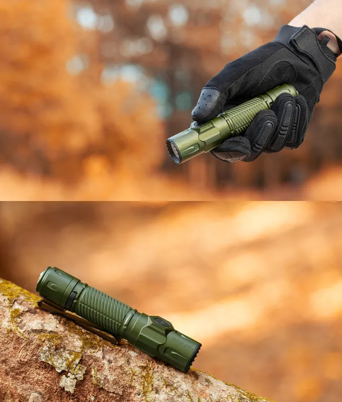 Warrior Ultra Flashlight 2500 Lumens OAL Durable Body - Olight