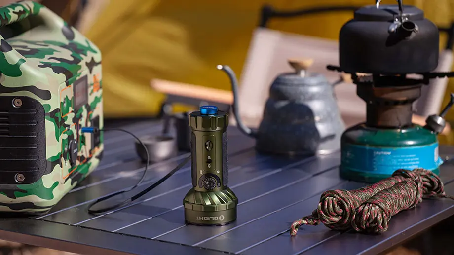 Olight Marauder Mini High Powered Flashlight for Your Camping Trip