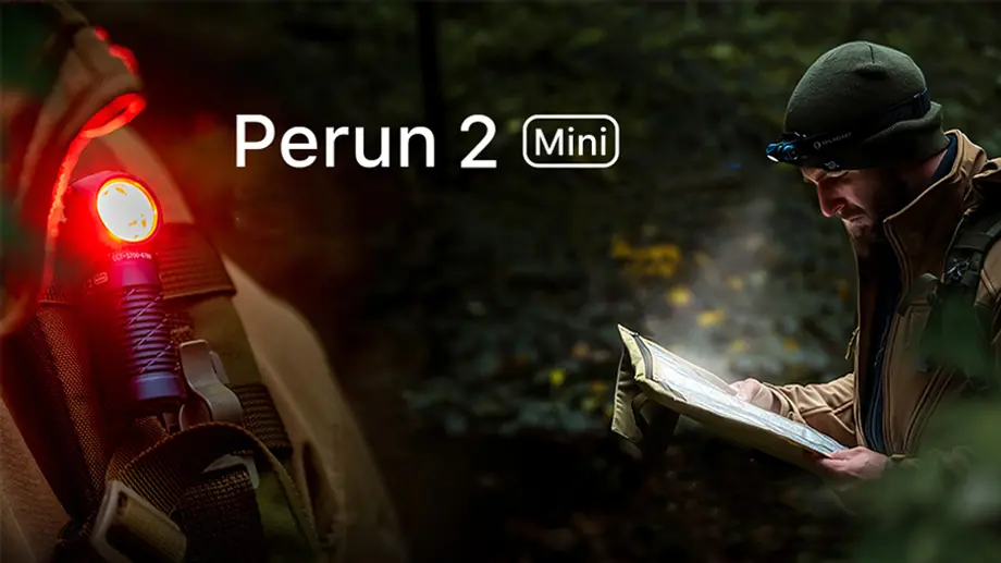 The Perun 2 Mini Headlamp: A Bright Mulitfunctional EDC Light