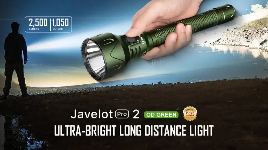 Javelot Pro 2:Ultra-Bright Long Distance Flashlight【Giveaway】