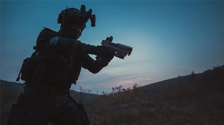 Laser Flashlight Combo