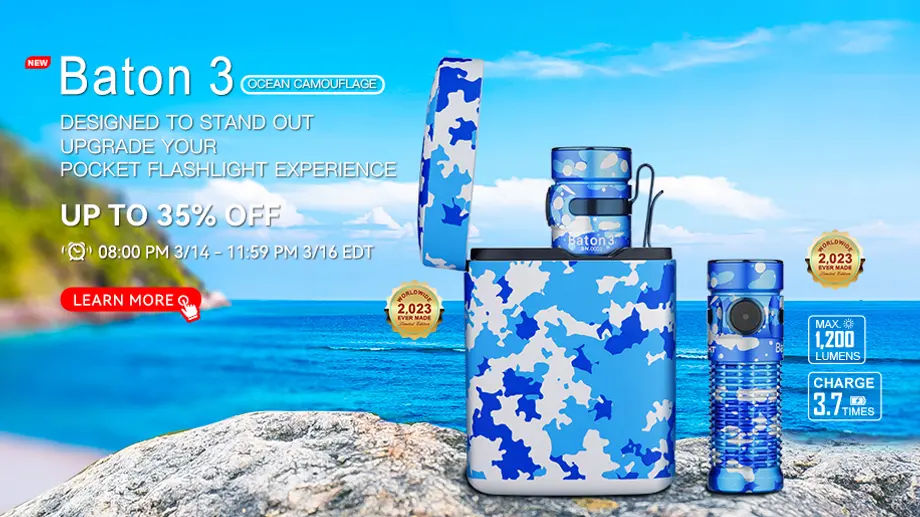 5 Reasons to Choose Baton 3 as Your Everyday Carry Flashlight【Giveaway】