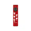 Olight Red Arkfeld Pro Flat EDC Flashlight with Pixel Hearts for Everyday Carry and Versatile Illumination