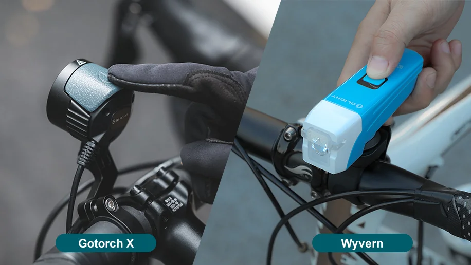 Olight New Bike Lights|Gotorch X Mountain Bike Light & Wyvern Road Bike Light
