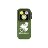 Olight Green Oclip Pro with a Clover Design and 3 LED Lights for St. Patrick's Day Celebration