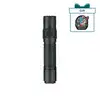 Olight Warrior Mini 3 flashlight in black with a special gift box containing an Easter bunny badge