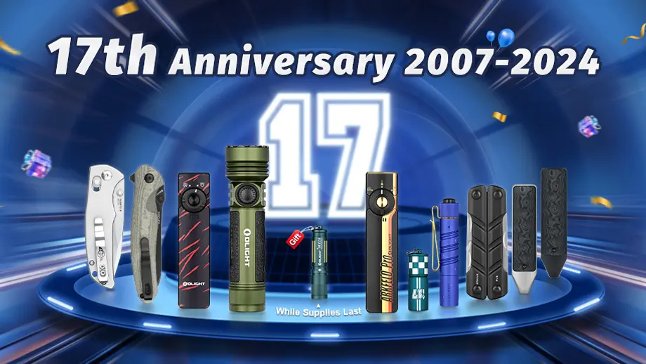 Olight's 17th Anniversary Shopping Guide