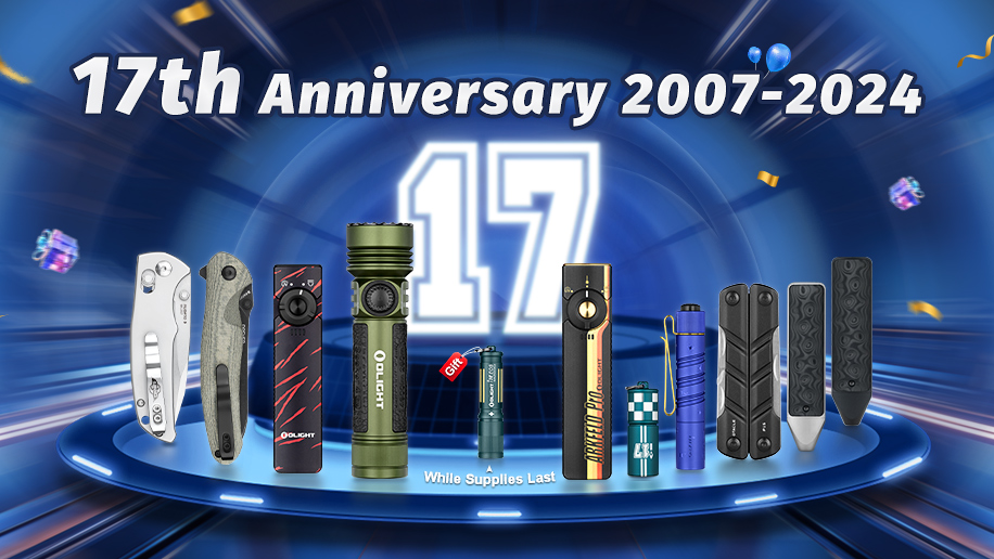 Olight's 17th Anniversary Shopping Guide
