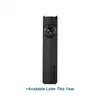Olight black flat EDC flashlight with selector dial and battery indicators on white background