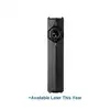 Olight Arkfeld Pro flat EDC flashlight with green laser, UV light, and white LED on white background