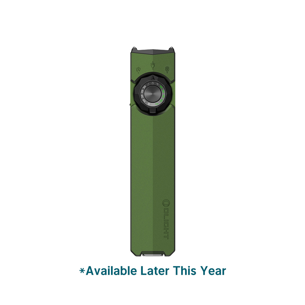 ArkTac All-in-One Flat Tactical Flashlight with UV Light, Floodlight, Red Light & Spotlight