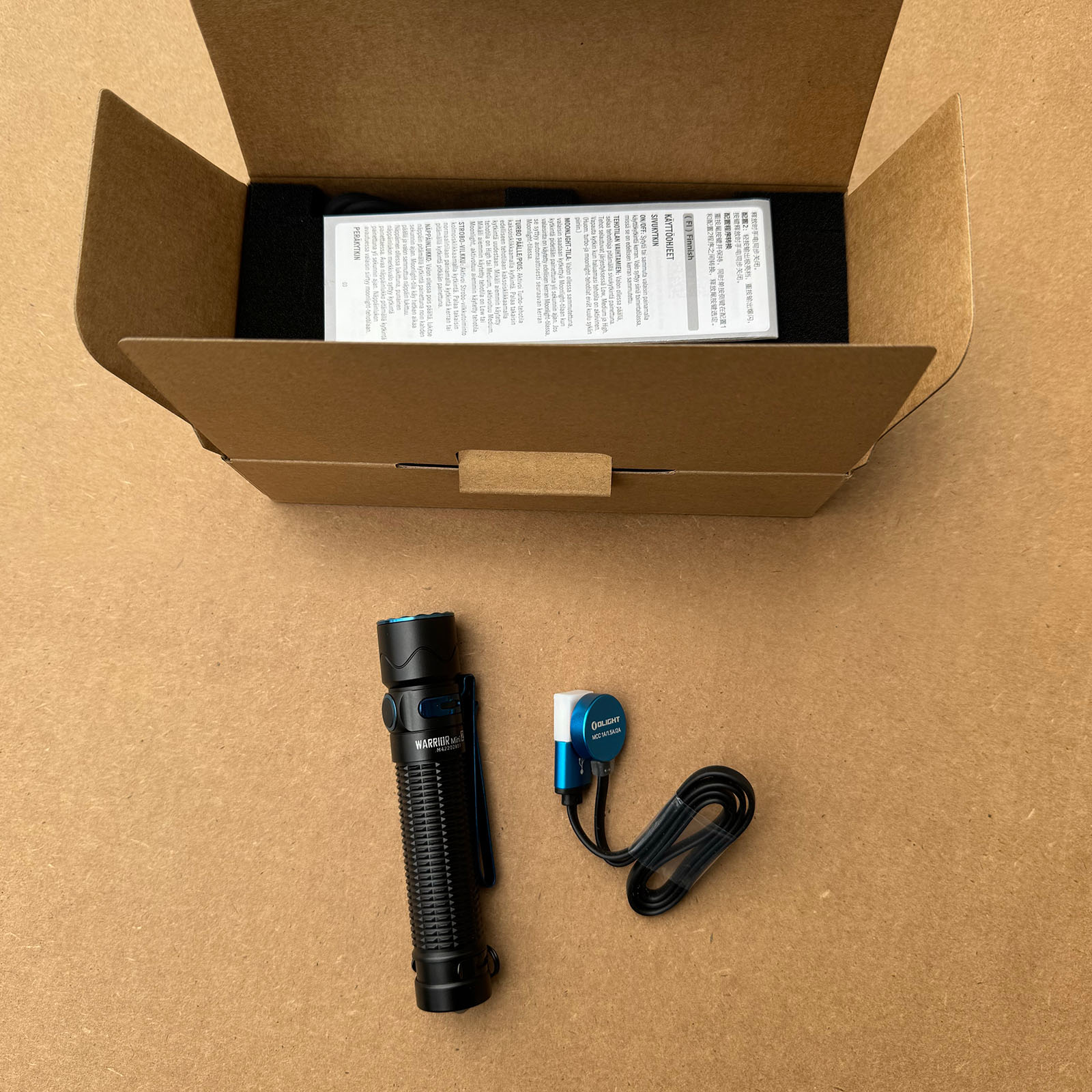 Warrior Mini 2 Tactical EDC Flashlight Refurbished 1750 Lumens