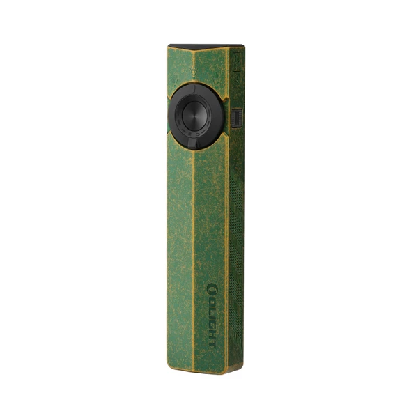 ArkPro Antique Green Flat EDC Flashlight 1500lm UV Laser 4 in 1