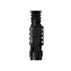 Black digital monocular for hunting, with advanced night vision and thermal imaging capabilities.