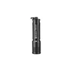 Olight Black I3E EOS Flashlight Side View with Keychain Ring for Everyday Carry