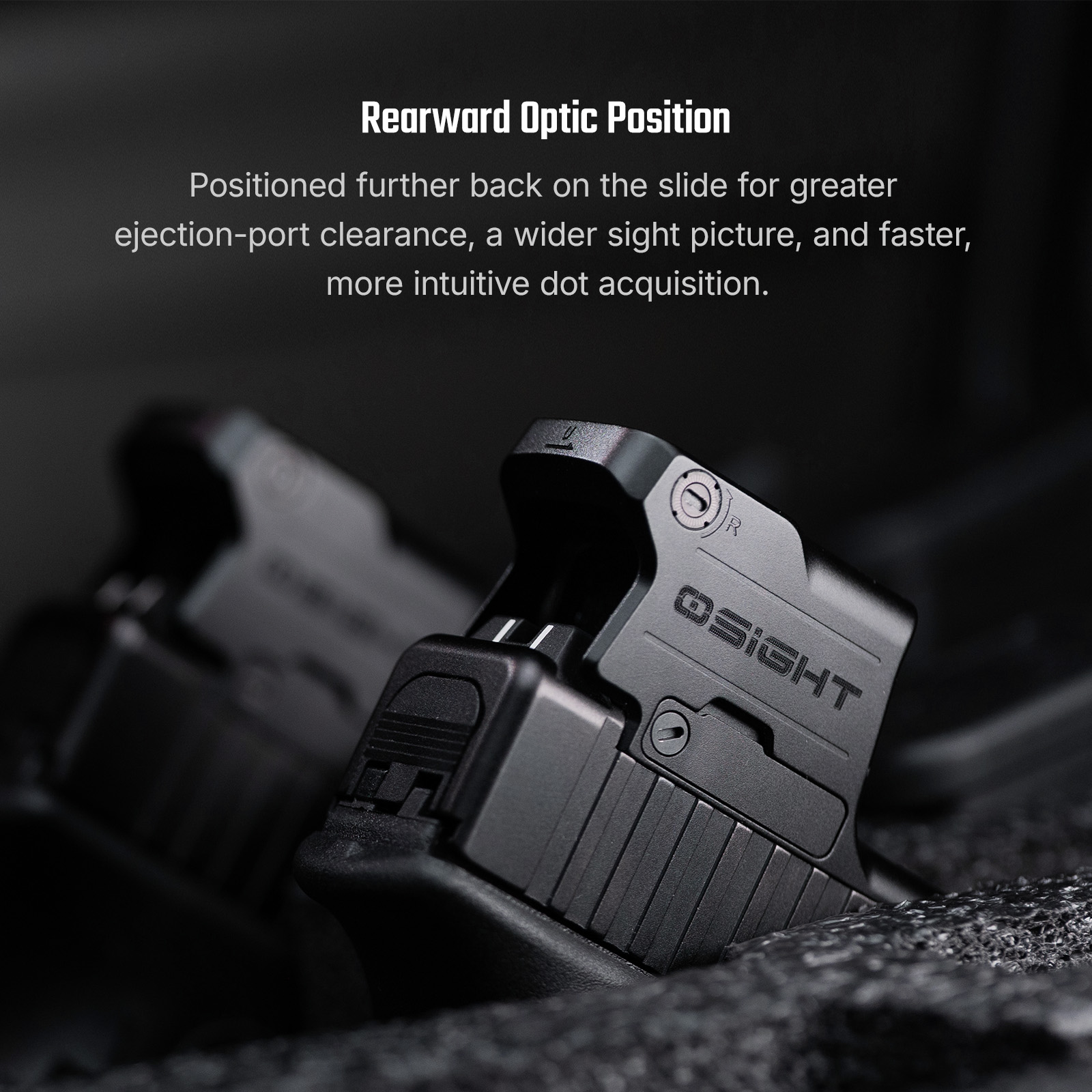 Osight SE MOS Red Dot Sight Direct Mount Enclosed Optic GLOCK 2