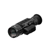 Black thermal imaging monocular with buttons and ocular lens
