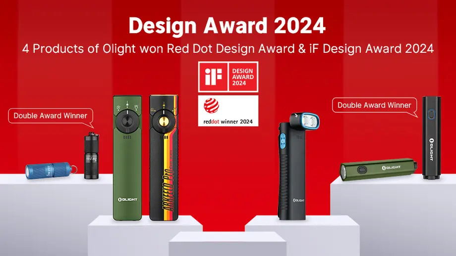 Red Dot and iF Award-Winning Flashlight