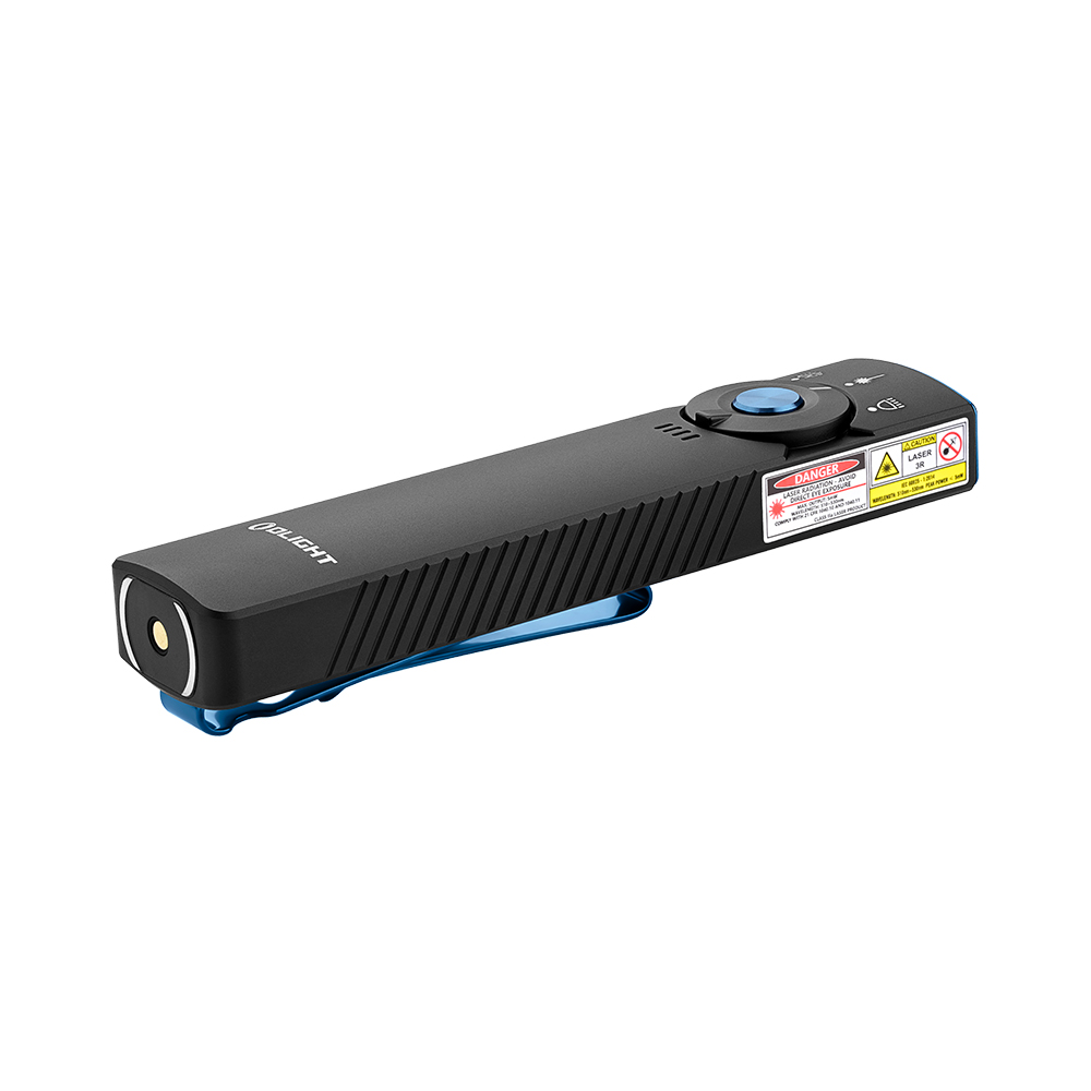 Arkfeld Pro Flat EDC Flashlight 1300lm UV Light Green Laser Beam